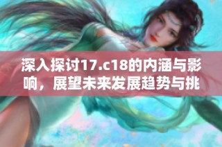 深入探讨17.c18的内涵与影响，展望未来发展趋势与挑战