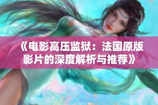 《电影高压监狱：法国原版影片的深度解析与推荐》