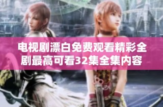 电视剧漂白免费观看精彩全剧最高可看32集全集内容解析与推荐