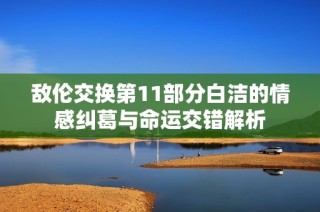 敌伦交换第11部分白洁的情感纠葛与命运交错解析
