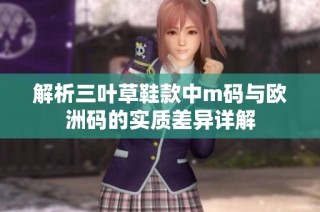 解析三叶草鞋款中m码与欧洲码的实质差异详解