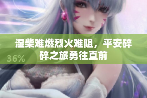 湿柴难燃烈火难阻，平安碎碎之旅勇往直前
