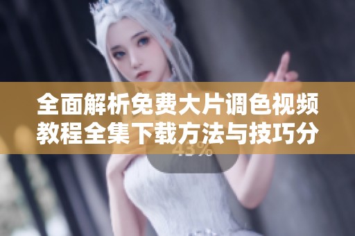全面解析免费大片调色视频教程全集下载方法与技巧分享