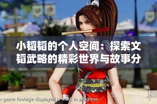 小韬韬的个人空间：探索文韬武略的精彩世界与故事分享