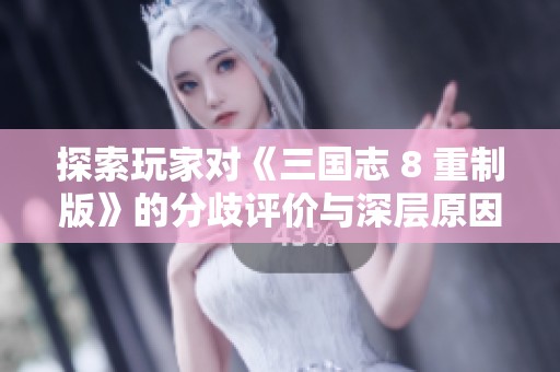 探索玩家对《三国志 8 重制版》的分歧评价与深层原因