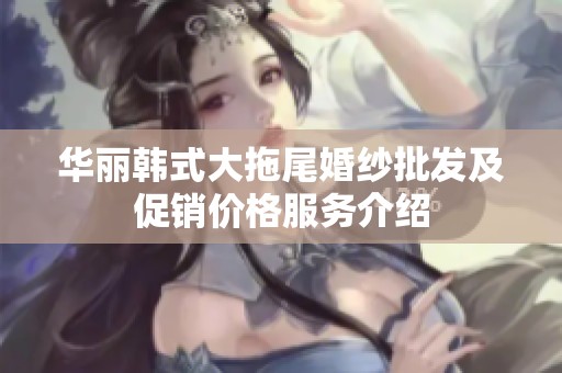 华丽韩式大拖尾婚纱批发及促销价格服务介绍