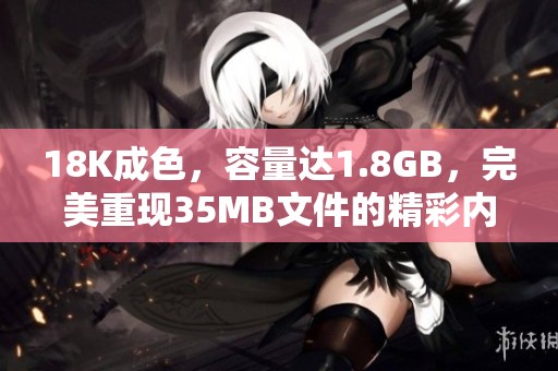 18K成色，容量达1.8GB，完美重现35MB文件的精彩内容