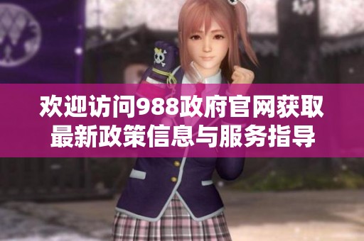 欢迎访问988政府官网获取最新政策信息与服务指导