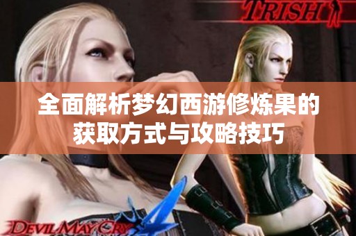 全面解析梦幻西游修炼果的获取方式与攻略技巧