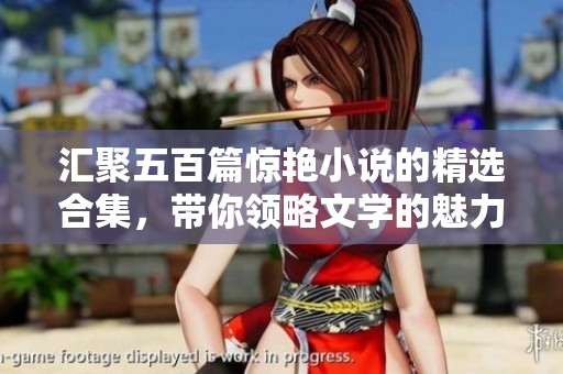 汇聚五百篇惊艳小说的精选合集，带你领略文学的魅力与风采