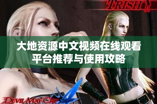 大地资源中文视频在线观看平台推荐与使用攻略