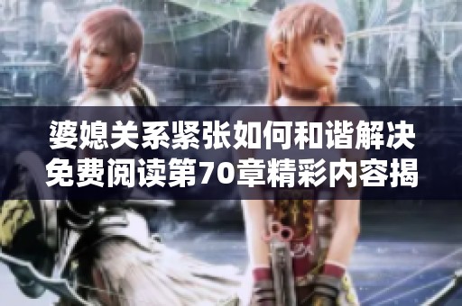 婆媳关系紧张如何和谐解决免费阅读第70章精彩内容揭秘