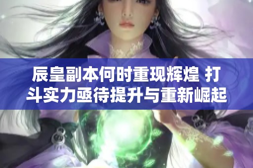 辰皇副本何时重现辉煌 打斗实力亟待提升与重新崛起