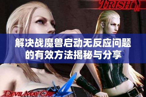 解决战魔兽启动无反应问题的有效方法揭秘与分享