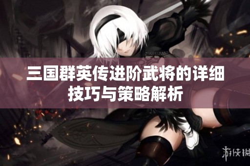 三国群英传进阶武将的详细技巧与策略解析