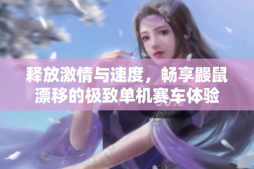 释放激情与速度，畅享鼹鼠漂移的极致单机赛车体验