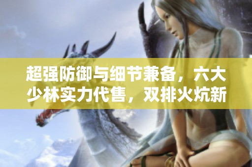 超强防御与细节兼备，六大少林实力代售，双排火炕新体验