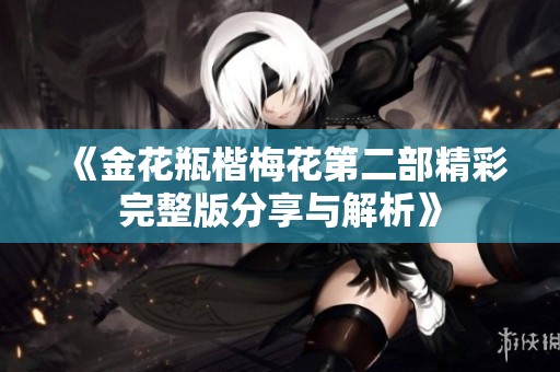 《金花瓶楷梅花第二部精彩完整版分享与解析》