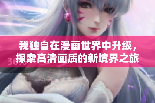我独自在漫画世界中升级，探索高清画质的新境界之旅