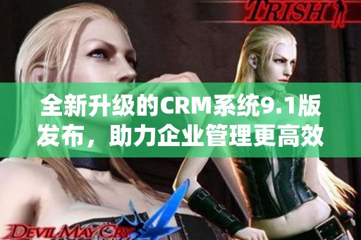 全新升级的CRM系统9.1版发布，助力企业管理更高效