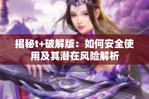 揭秘t+破解版：如何安全使用及其潜在风险解析