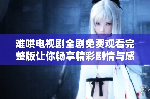 难哄电视剧全剧免费观看完整版让你畅享精彩剧情与感人故事