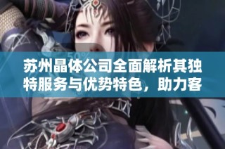 苏州晶体公司全面解析其独特服务与优势特色，助力客户成功发展