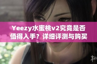 Yeezy水蜜桃v2究竟是否值得入手？详细评测与购买建议分析